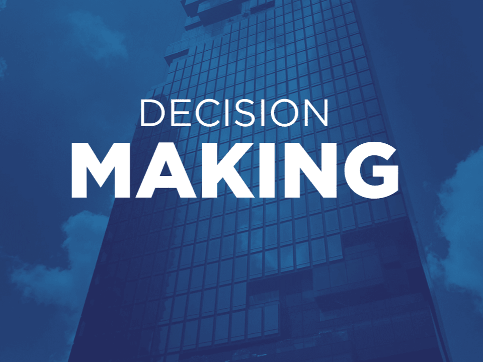 The Science of Decision Making